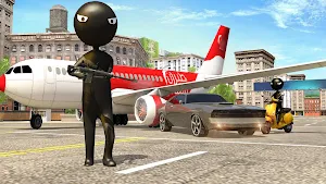Stick man Crime Simulator Screenshot 1