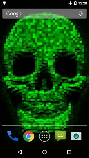 Halloween Skull Live Wallpaper Screenshot 3