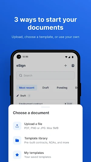 Bookipi eSign: PDF Doc & Forms Screenshot 2