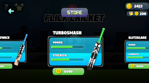 Flick Cricket hit six ball fun Screenshot 2