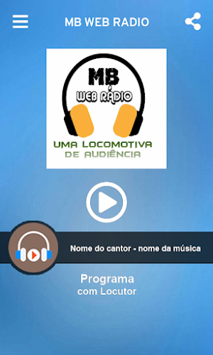 MB Web radio Screenshot 0