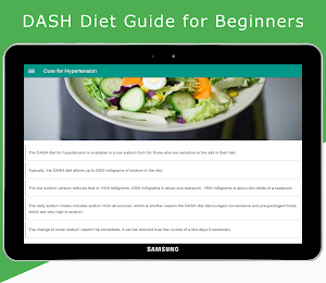 DASH Diet Guide for Beginners Screenshot 2