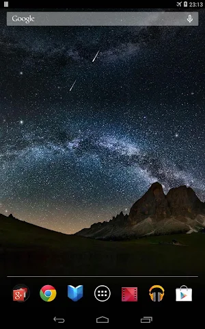 Star Night Live Wallpaper Screenshot 2