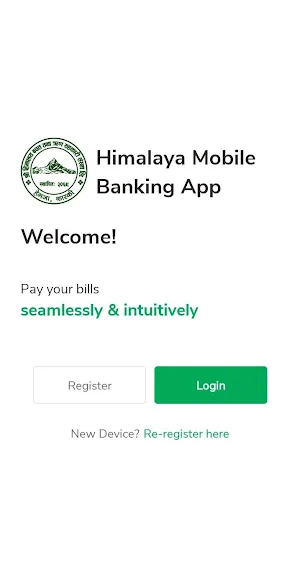 Himalaya Mobile Banking App Screenshot 1