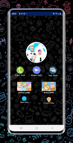 Fake Video Call With Lankybox Screenshot 1