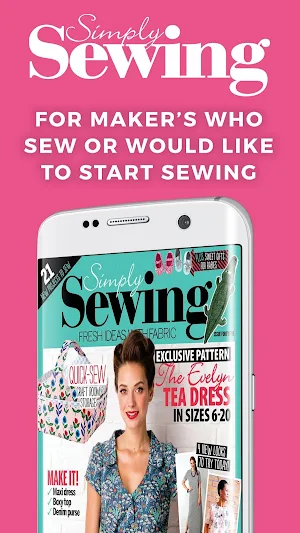 Simply Sewing Magazine - Contemporary Patterns Screenshot 0