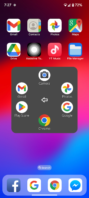 Assistive Touch, Home Button Screenshot 1