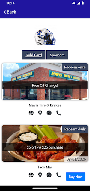 MyFanCard Screenshot 0