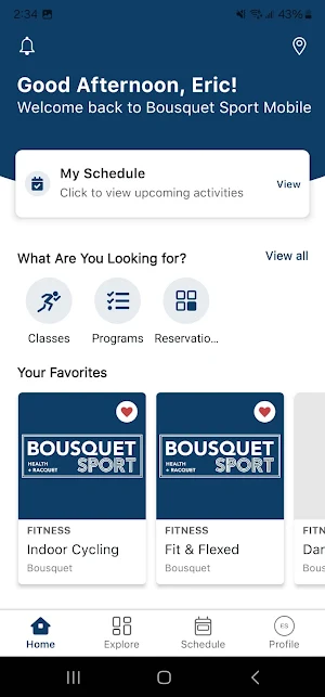 Bousquet Sport Mobile Screenshot 1