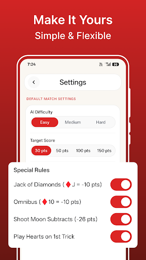 Hearts Card Game Classic Screenshot 3