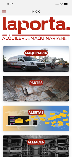Alquiler de Maquinaria Screenshot 1