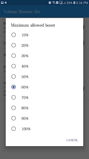 Volume Booster Lite- Sound Maximizer Screenshot 3