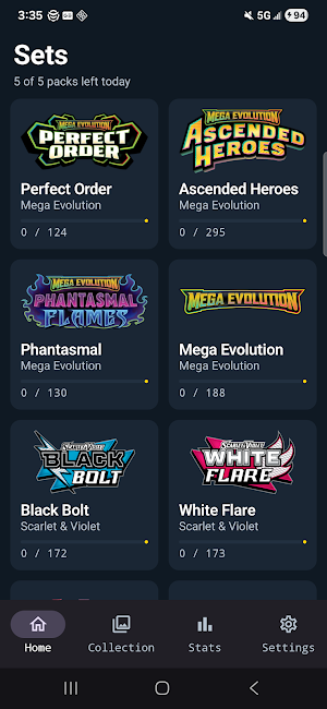 PokeRip: TCG Pack Opener Sim Screenshot 1