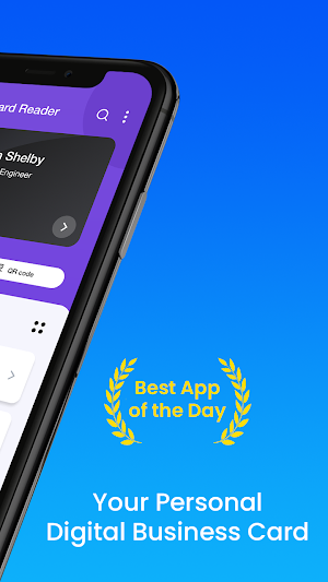 Business Card scanner- BizScan Screenshot 1
