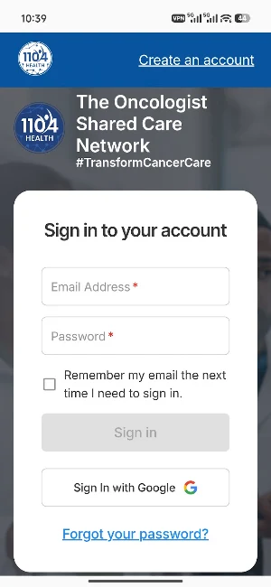 1104Health Shared Care Screenshot 0