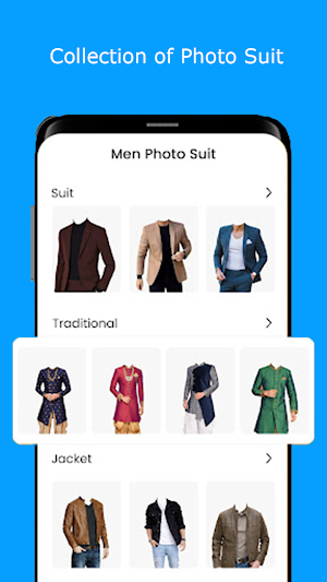 Photo Suit Editor: Men & Women Screenshot 2