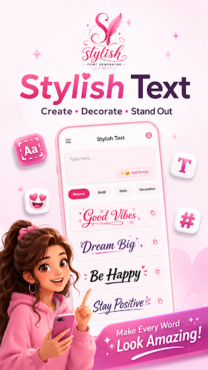 stylish font generator Screenshot 0