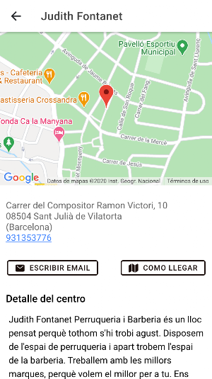 Judith Fontanet Perruqueria i Barberia Screenshot 3