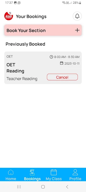 AIMS Students App Screenshot 3
