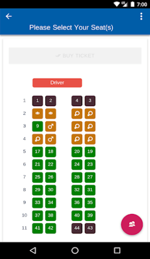 Famous Traveller Ticketing Screenshot 3