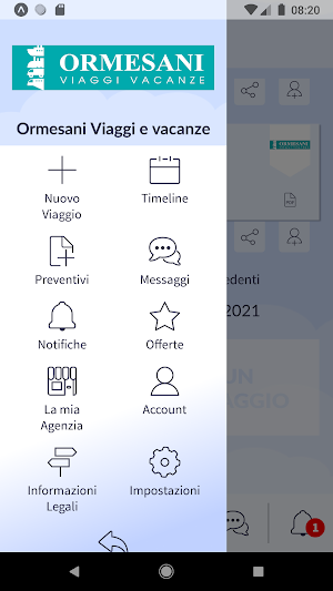 Ormesani Viaggi Vacanze Screenshot 1