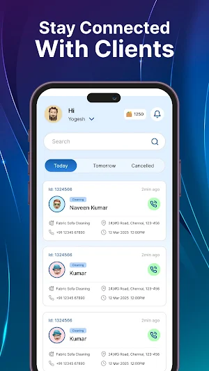 Space Service Partner Screenshot 2