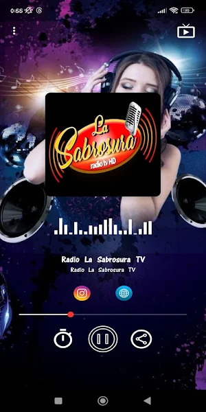 Radio La Sabrosura Tv Screenshot 1