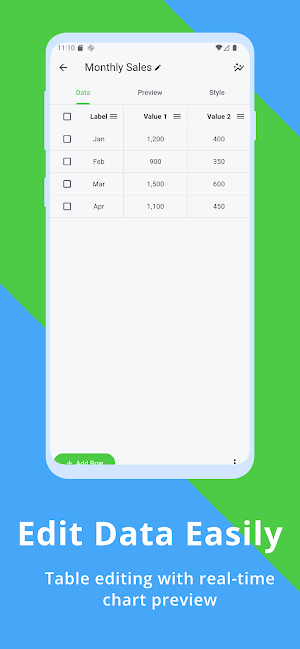 Chartlyx: Chart Maker Offline Screenshot 2