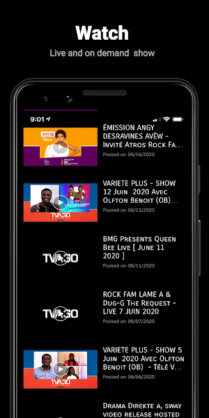 Haiti Broadcasting App Screenshot 3