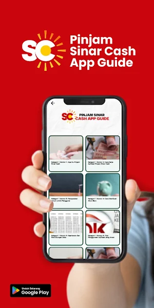 Pinjam Sinar Cash App Guide Screenshot 0