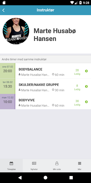 Family Fitness Screenshot 2