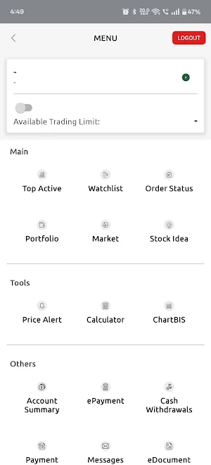 BISonline Screenshot 2