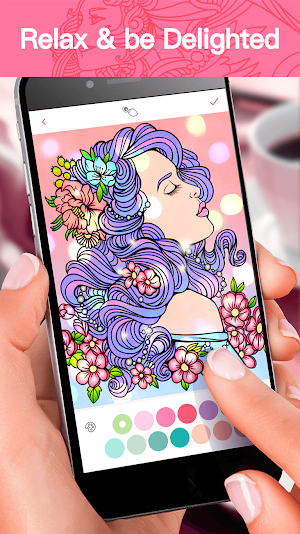 Adult Coloring Book Premium Screenshot 0