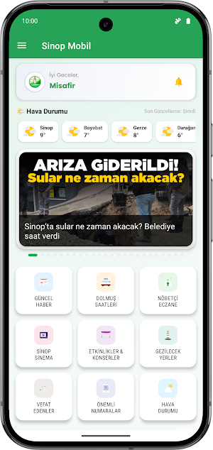 Sinop Mobile Screenshot 0