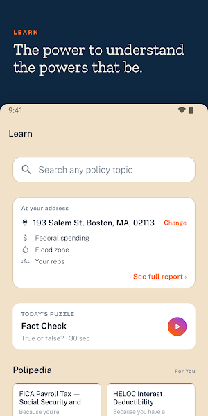 The Policy Risk App Screenshot 2
