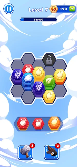 Stackagon: Hexa Puzzle Screenshot 2