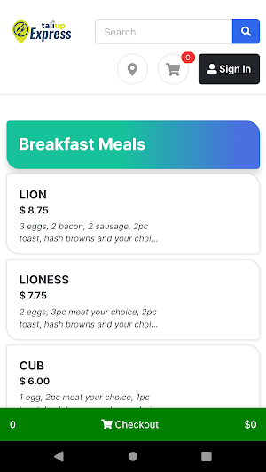 The Lion's Dish Screenshot 1
