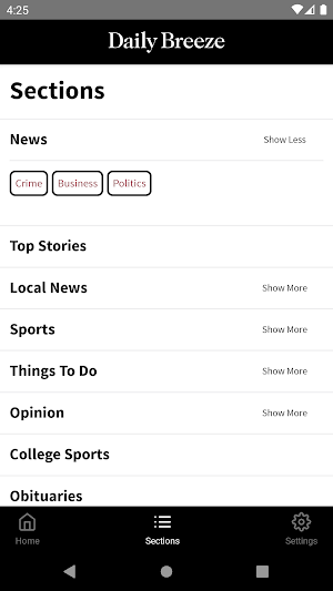 Daily Breeze Screenshot 2