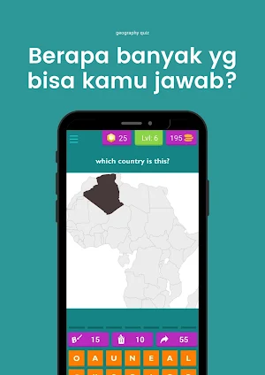 World Geography Quiz Game Screenshot 2