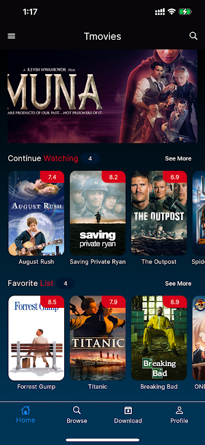 Tmovies Screenshot 0