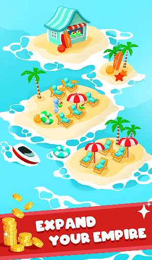 Idle Beach Inc: Cooking Tycoon Screenshot 3