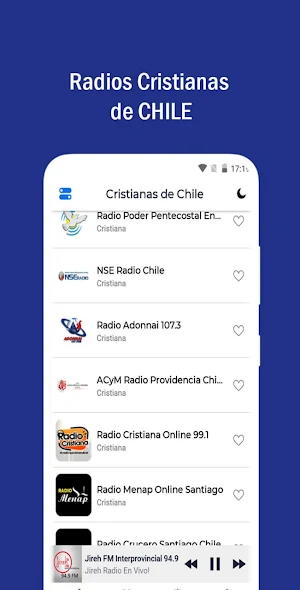Radios Cristianas de Chile Screenshot 2