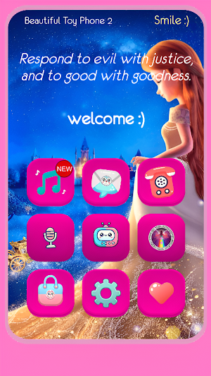 Beautiful Toy Phone Mini Screenshot 0