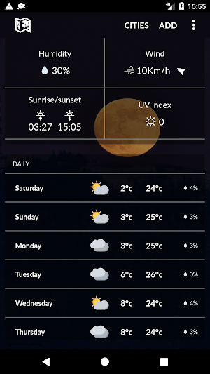 Ethiopia Weather Screenshot 1