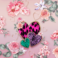 Leopard Heart - Wallpaper