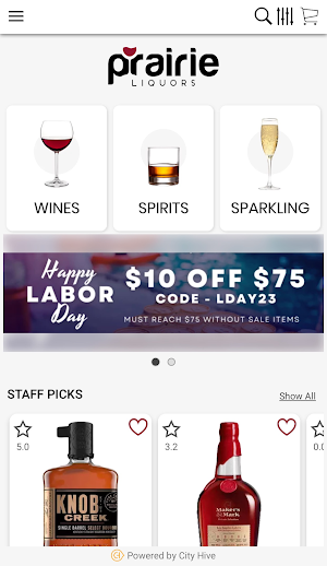 Prairie Liquors Screenshot 2