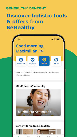 BeHealthy Screenshot 1