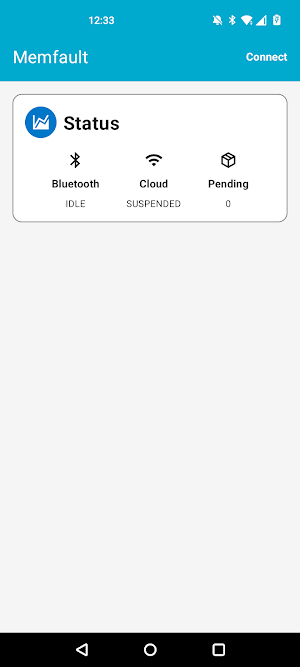 nRF Memfault Screenshot 2