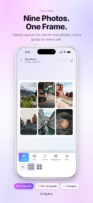 ClipPro: Video & Photo Editor Screenshot 2