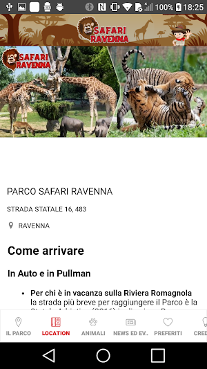 Parco Safari Ravenna Screenshot 2